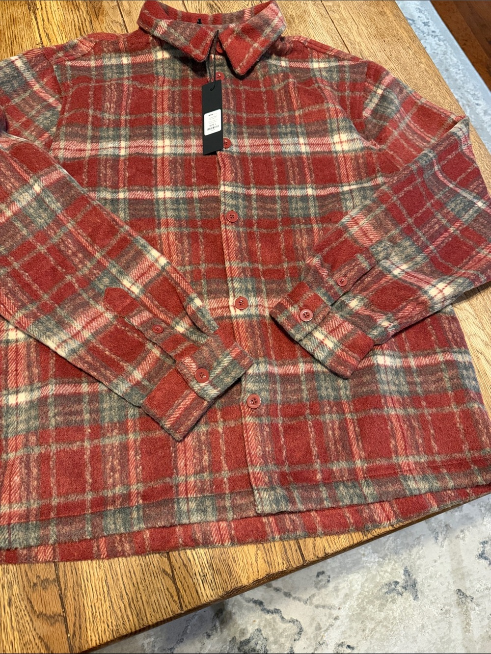 NovaMen Fleece Shirt NWT